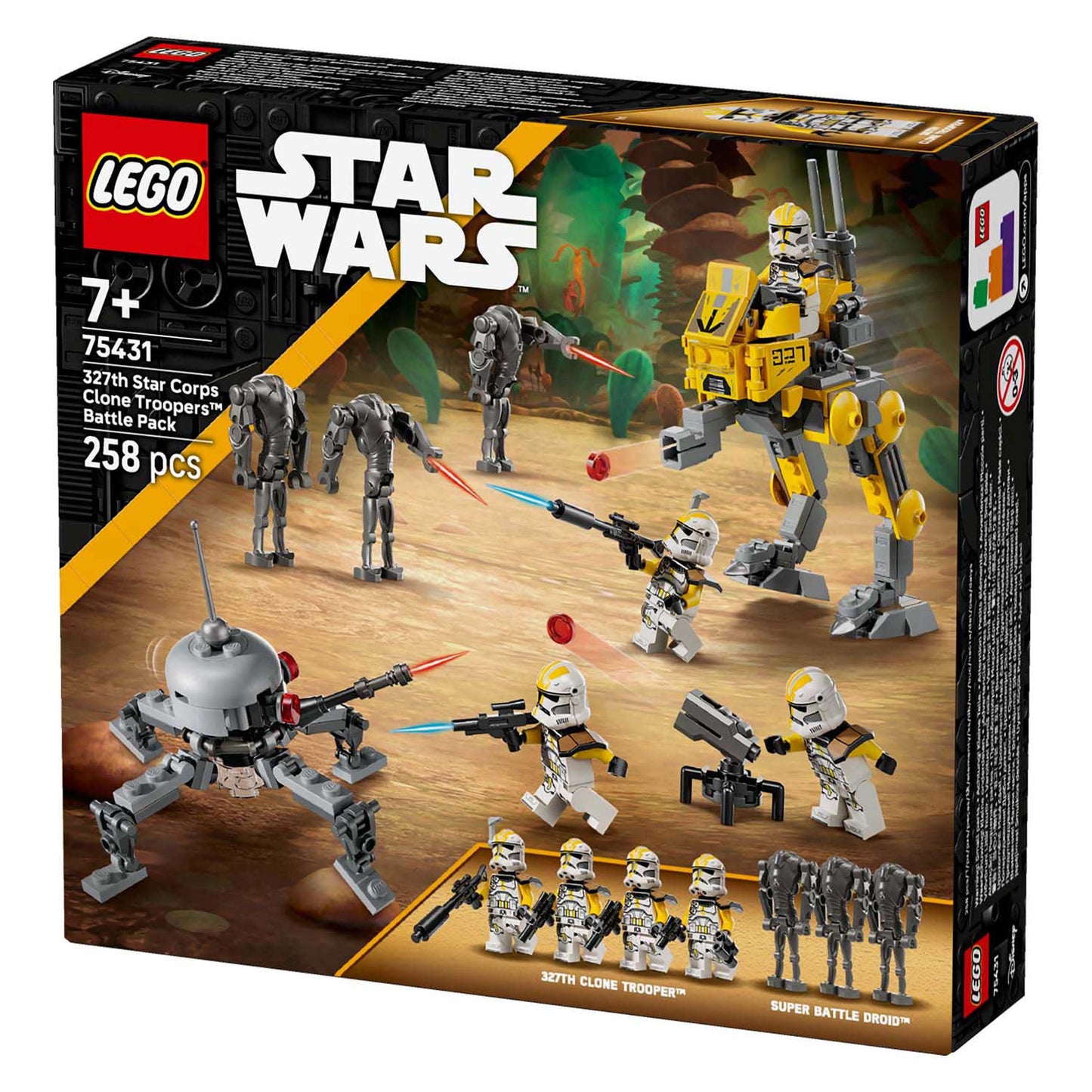 LEGO 75431 Star Wars 327th Star Corps Clone Troopers Battle Pack