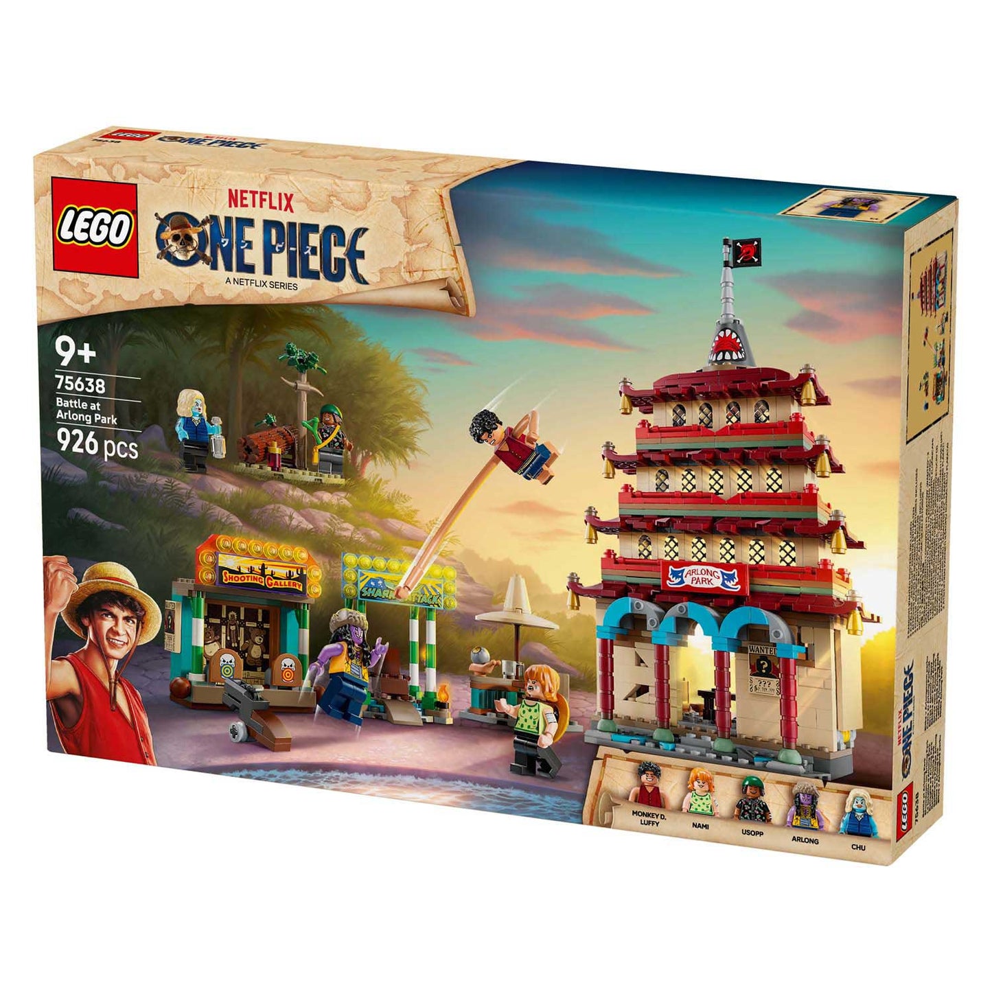 Lego ® one piece de strijd bij arlong park bouwset - 75638