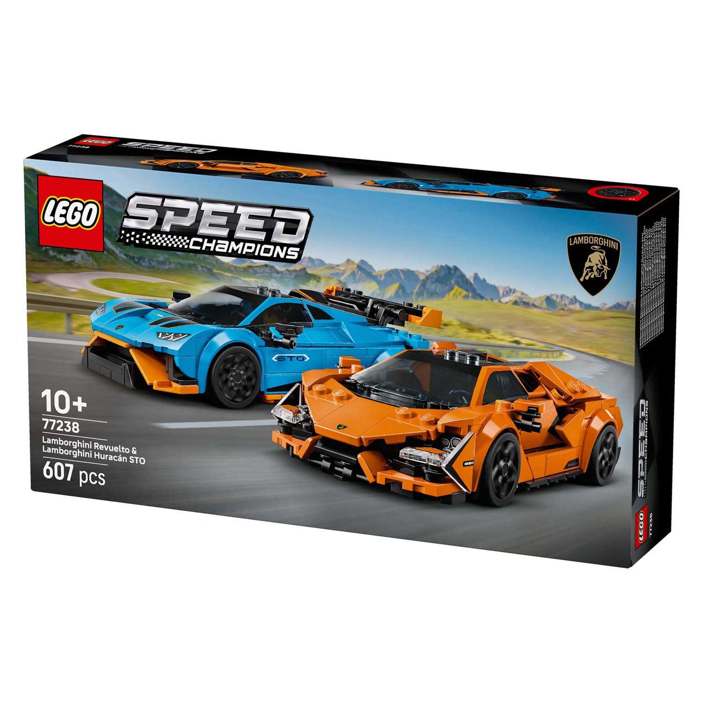 LEGO Speed Champions 77238 Lamborghini Revuelto e Huracan Sto