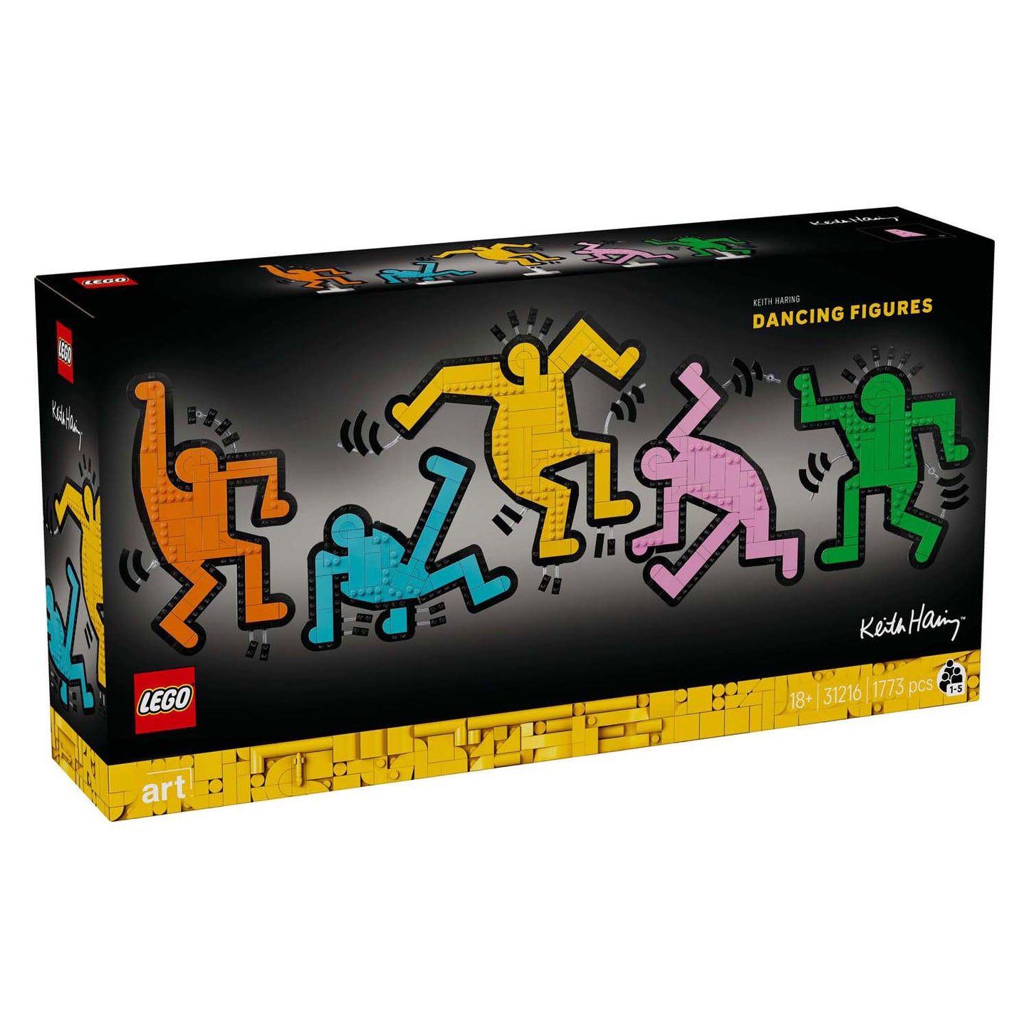 LEGO Art 31216 Keith Haring Dancing Figuras