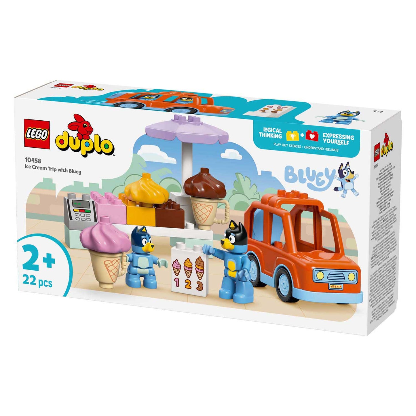 LEGO DUPLO 10458 Obtenga un helado con azul