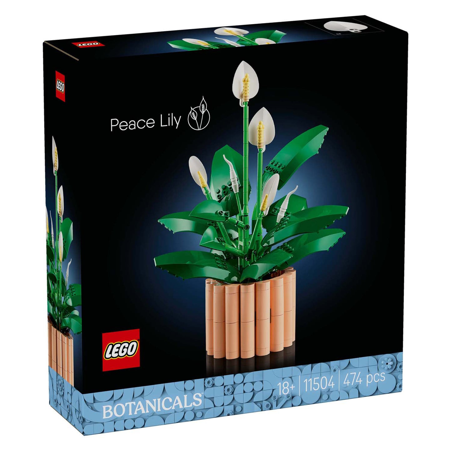 Lego botanicals lepelplant - bloemen decoratie bouwpakket voor volwassenen - 11504