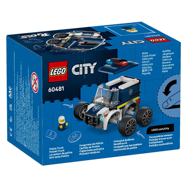 Lego City Brick Rides 60481 veicoli auto della polizia | 2 pezzi