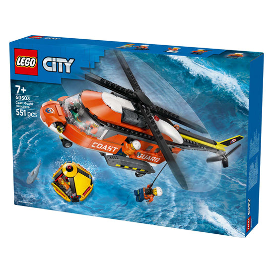 Lego city explorer 60503 helicóptero guardacostas