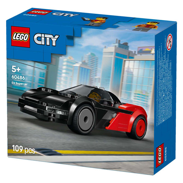 Lego City Great Vehicles 60486 EV Supercar | 2 pezzi