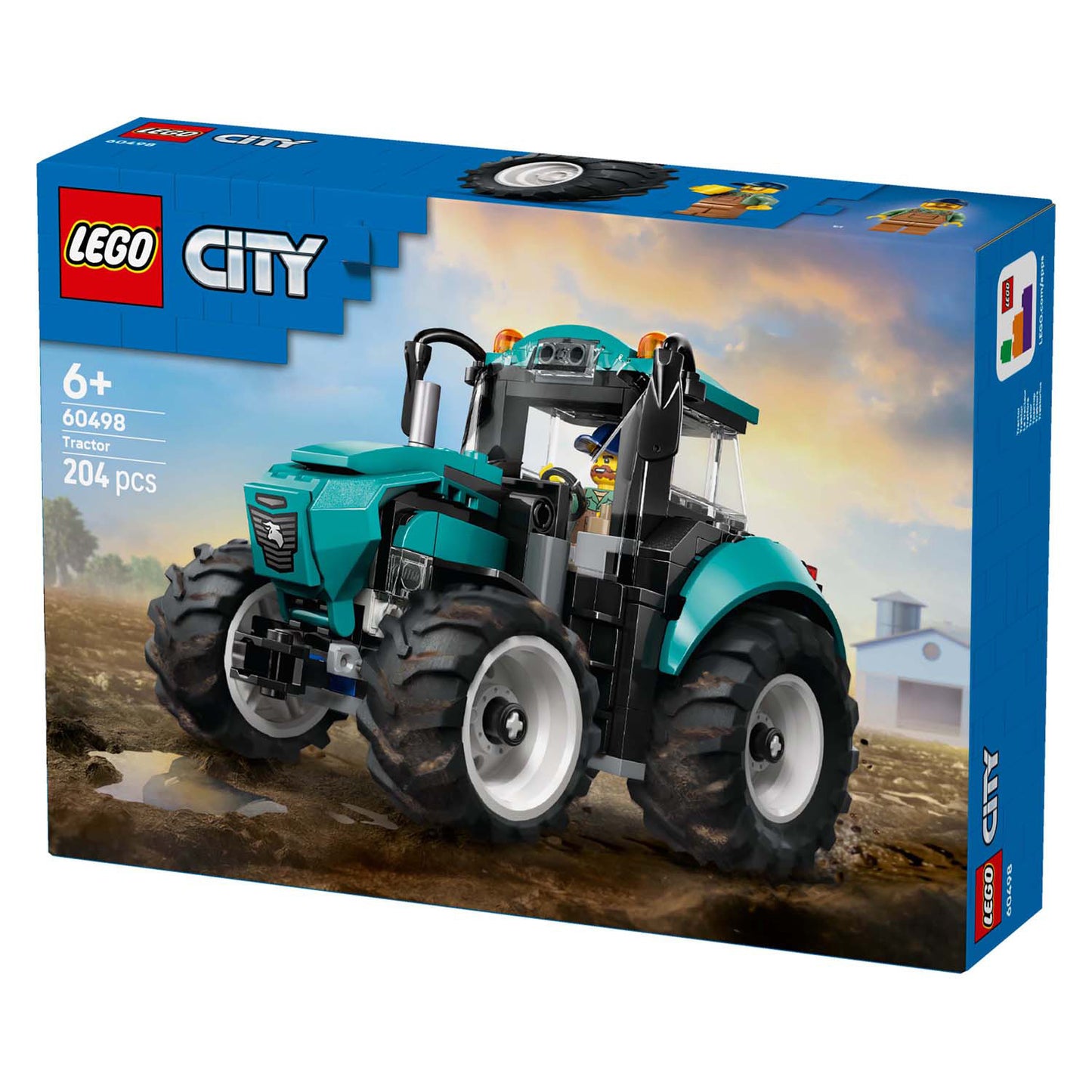 Lego City Great Vehicles 60498 trattore | 2 pezzi