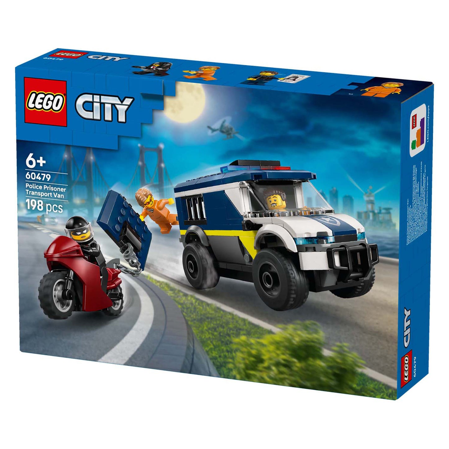 Lego city policía 60479 policía transporte de prisioneros | 2 piezas