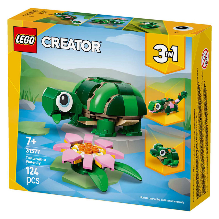 Lego Creator 31377 Tartaruga con ninfea | 2 pezzi