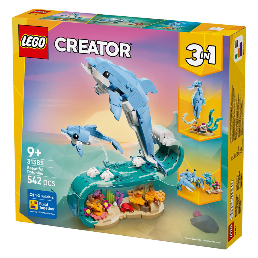 Lego Creator 31385 animali marini bellissimi delfini