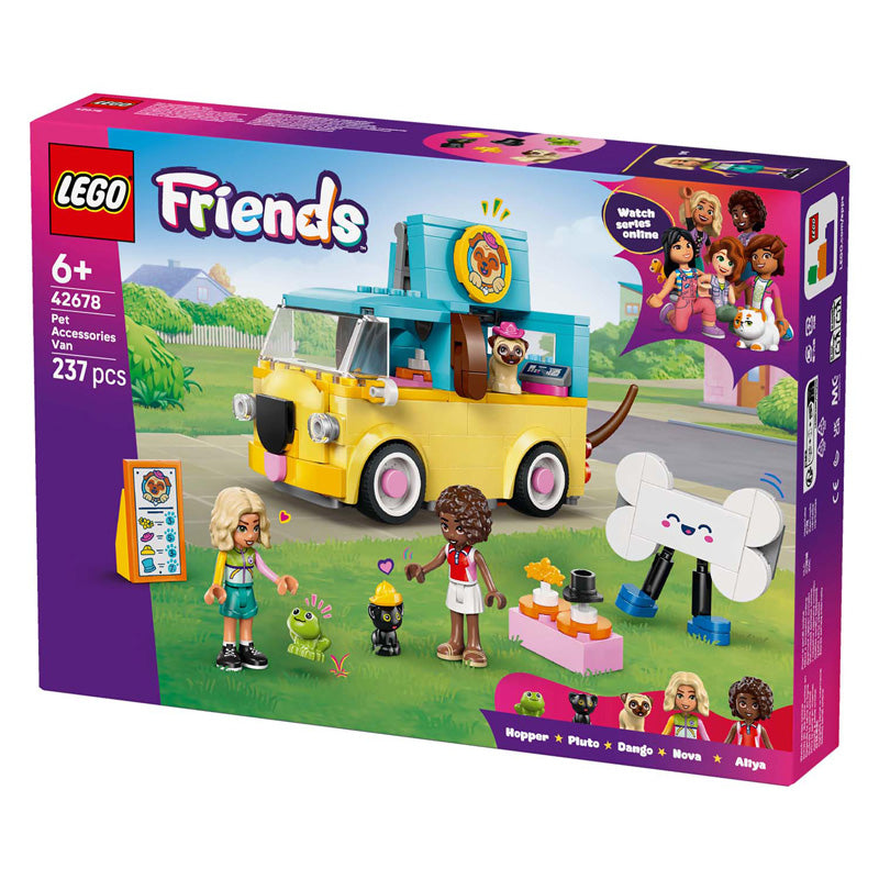 Lego friends 42678 furgone con accessori per animali | 2 pezzi