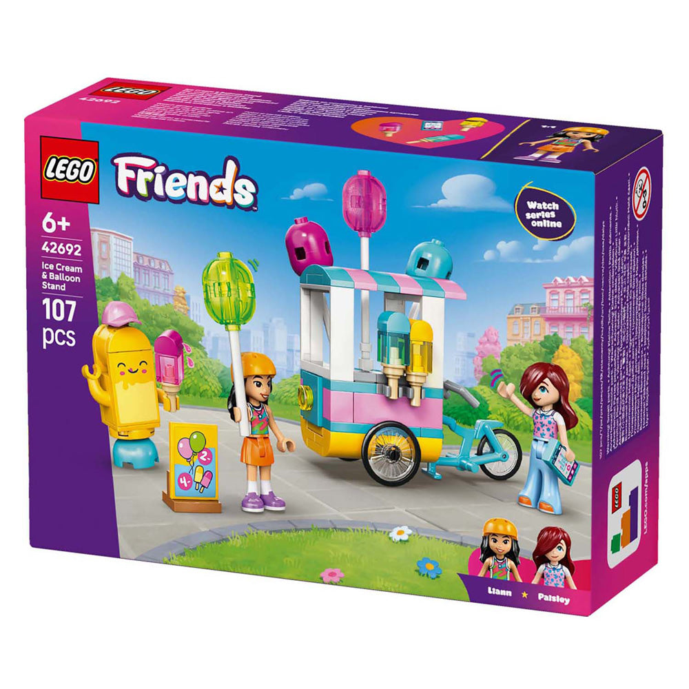 Lego 42692 Friends Bancarella di gelati e palloncini | 2 pezzi
