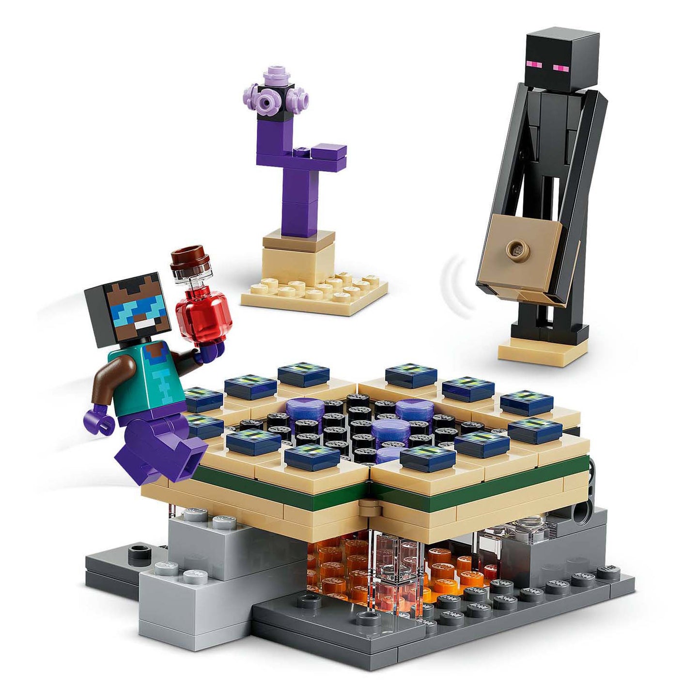 Lego 21584 Minecraft Viaggio nel Nether e nel Portale della Fine | 2 pezzi