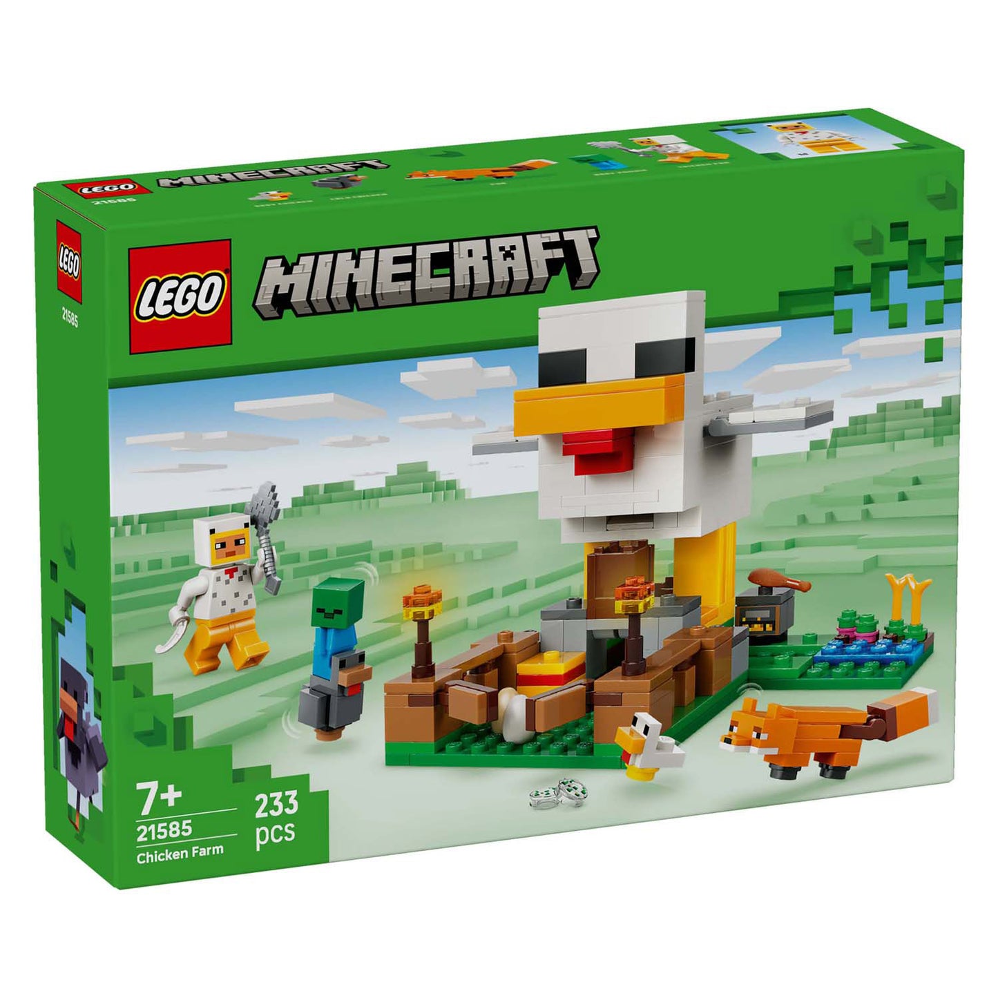 Lego minecraft 21585 granja de pollos