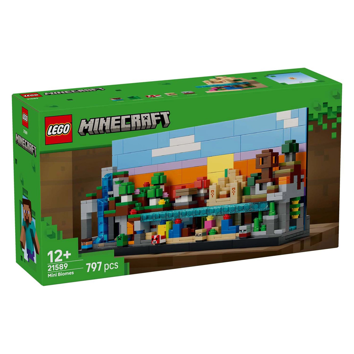 Lego minecraft 21589 mini biomas