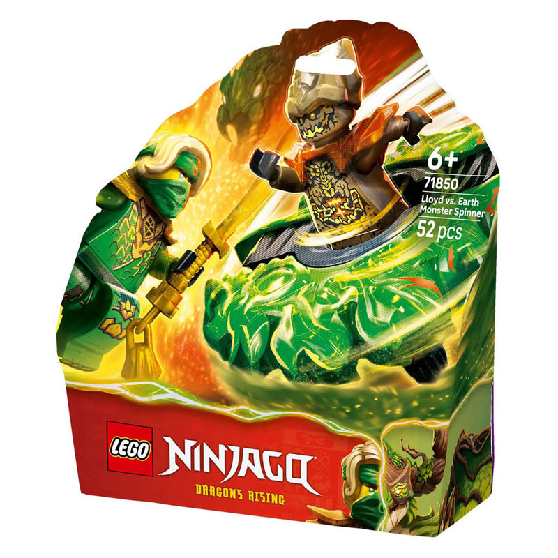 Lego ninjago 71850 lloyd vs. tierra muestra en spinner | 2 piezas