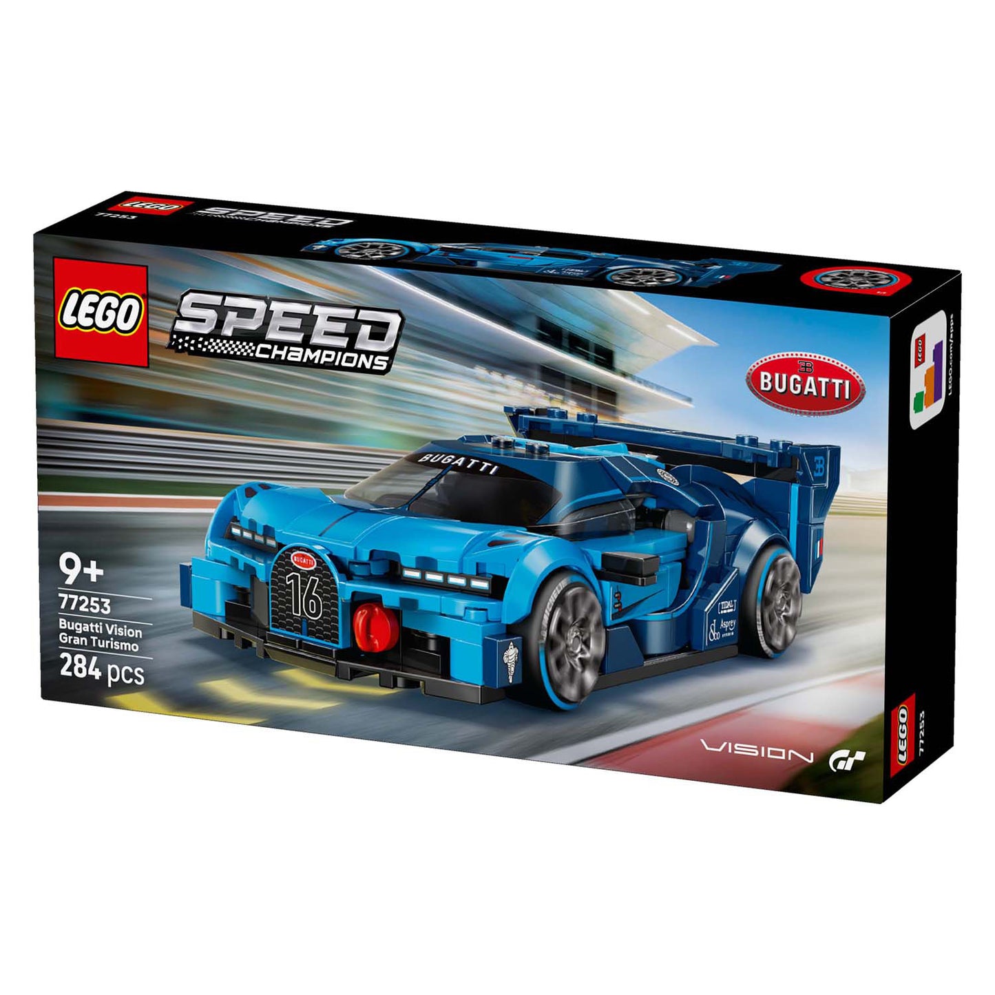 Lego Speed Champions 77253 Bugatti Vision GT Hyper auto sportiva