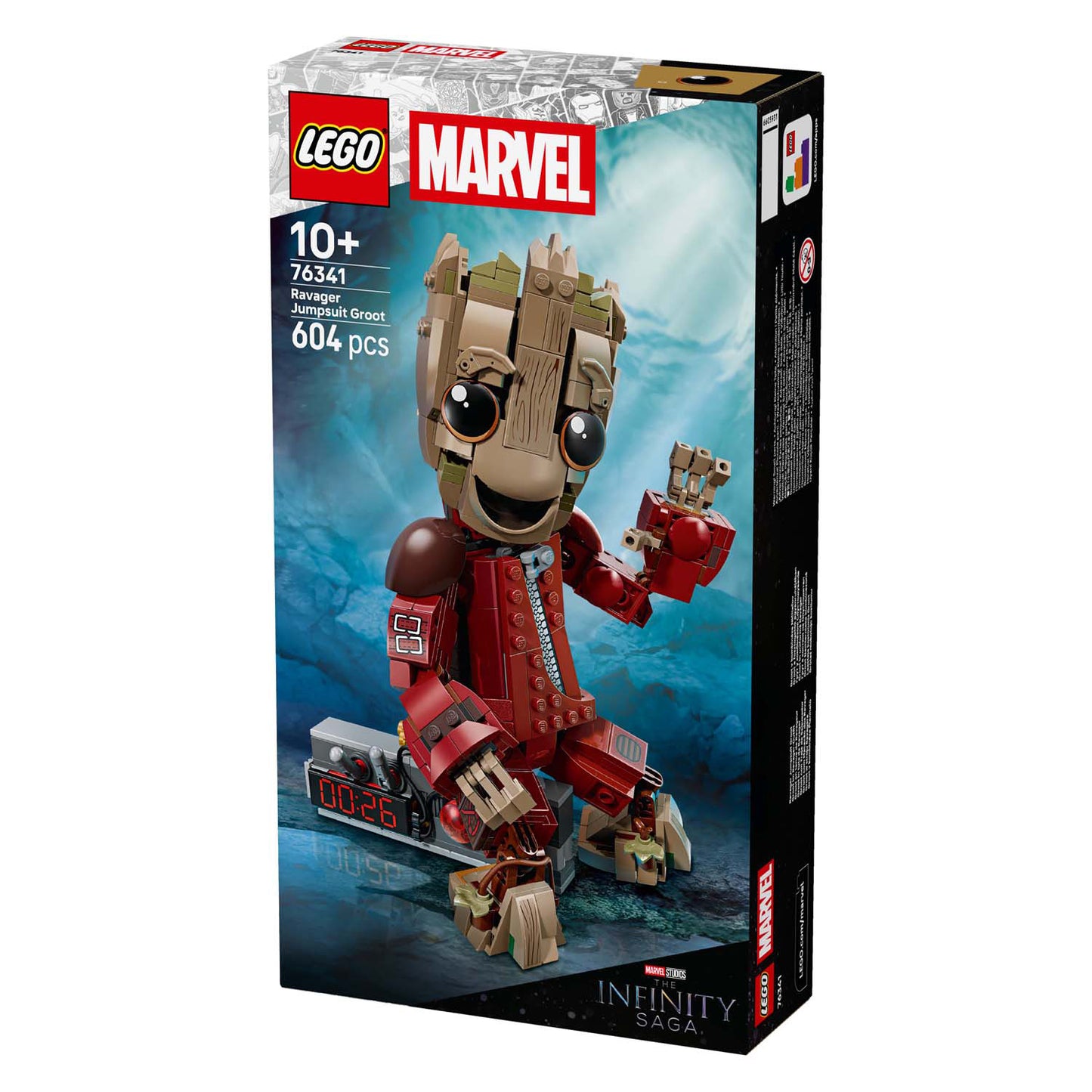 I super eroi LEGO 76341 Marvel Large con la tuta da devastatore