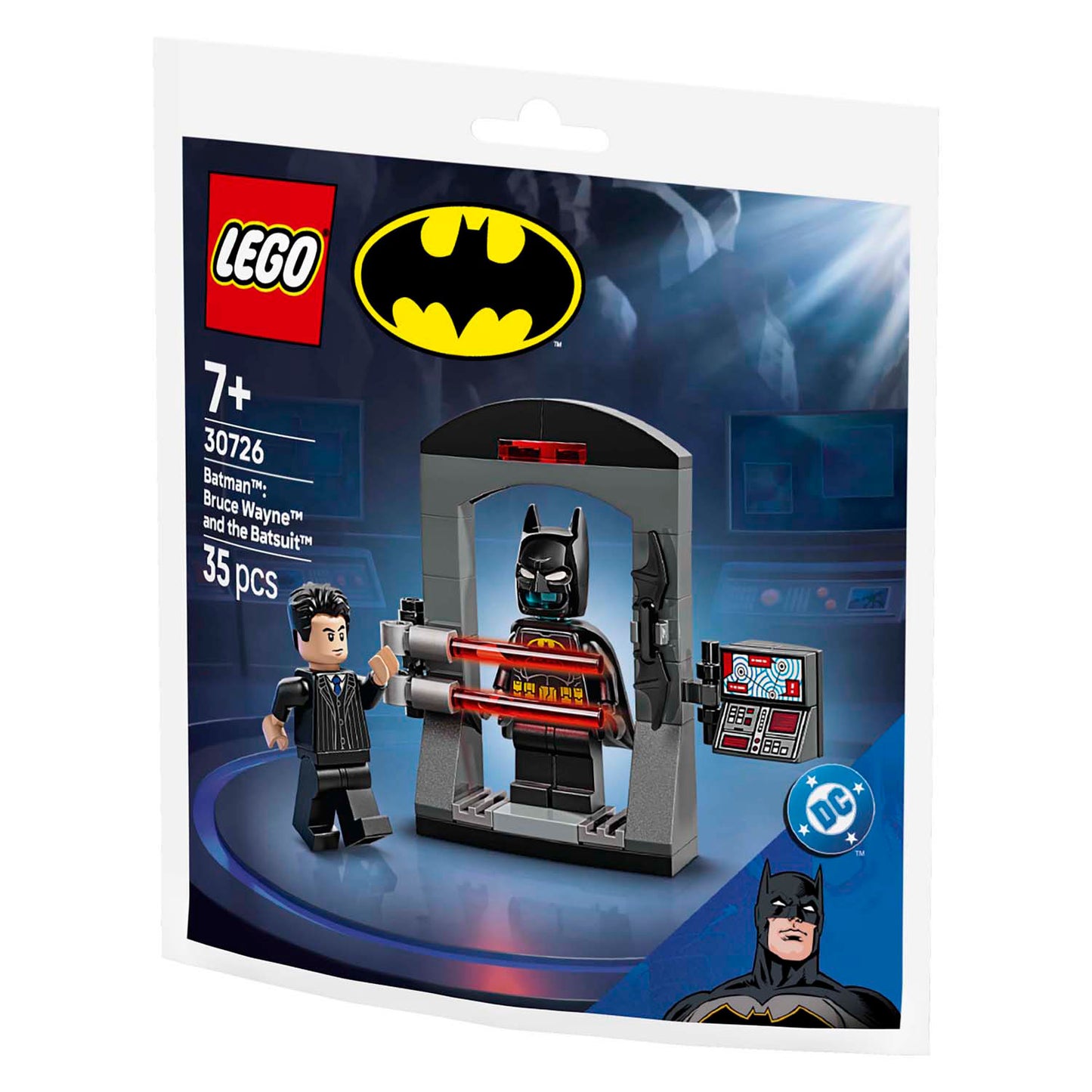 Lego Super Heroes 30726 Batman Bruce Wayne e il costume di Batman