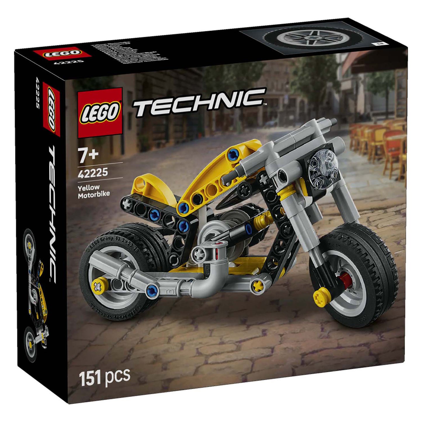 Lego technic 42225 motor amarillo
