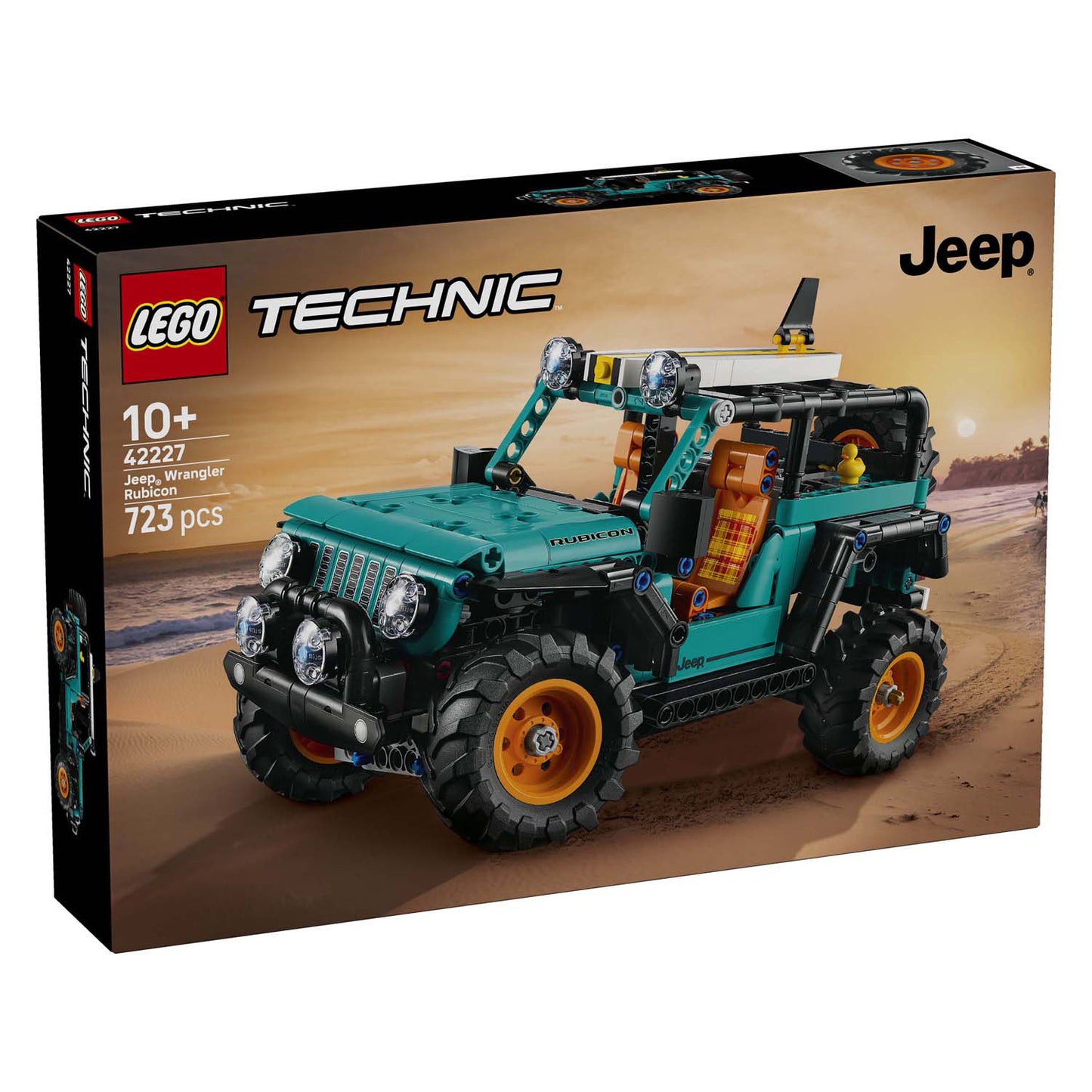 Lego Technic 42227 Veicolo fuoristrada Jeep Wrangler Rubicon