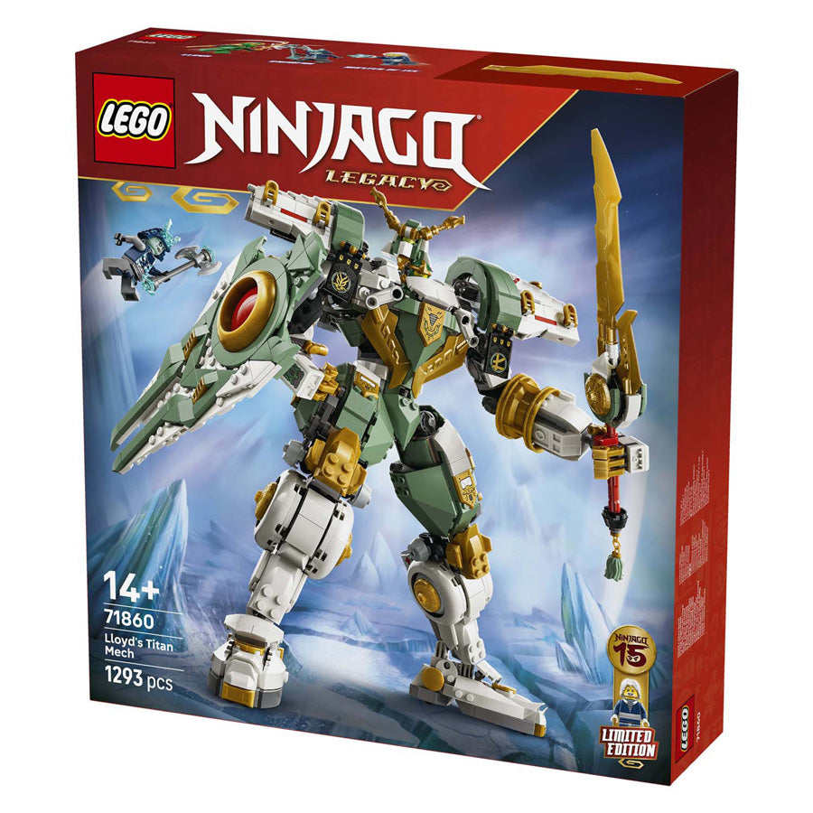 Lego ® ninjago® 15-jarig jubileum: lloyds reusachtige mecha speelgoed 71860