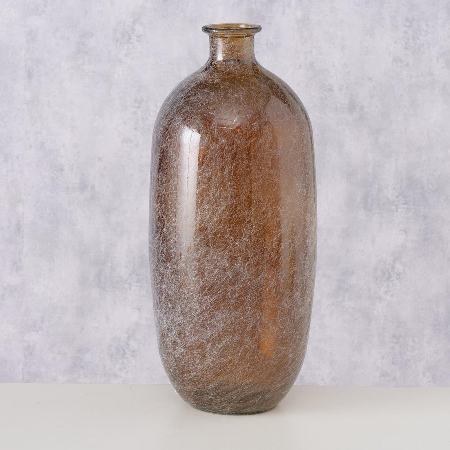 Boltze home vaso alicia h45cm vetro laccato