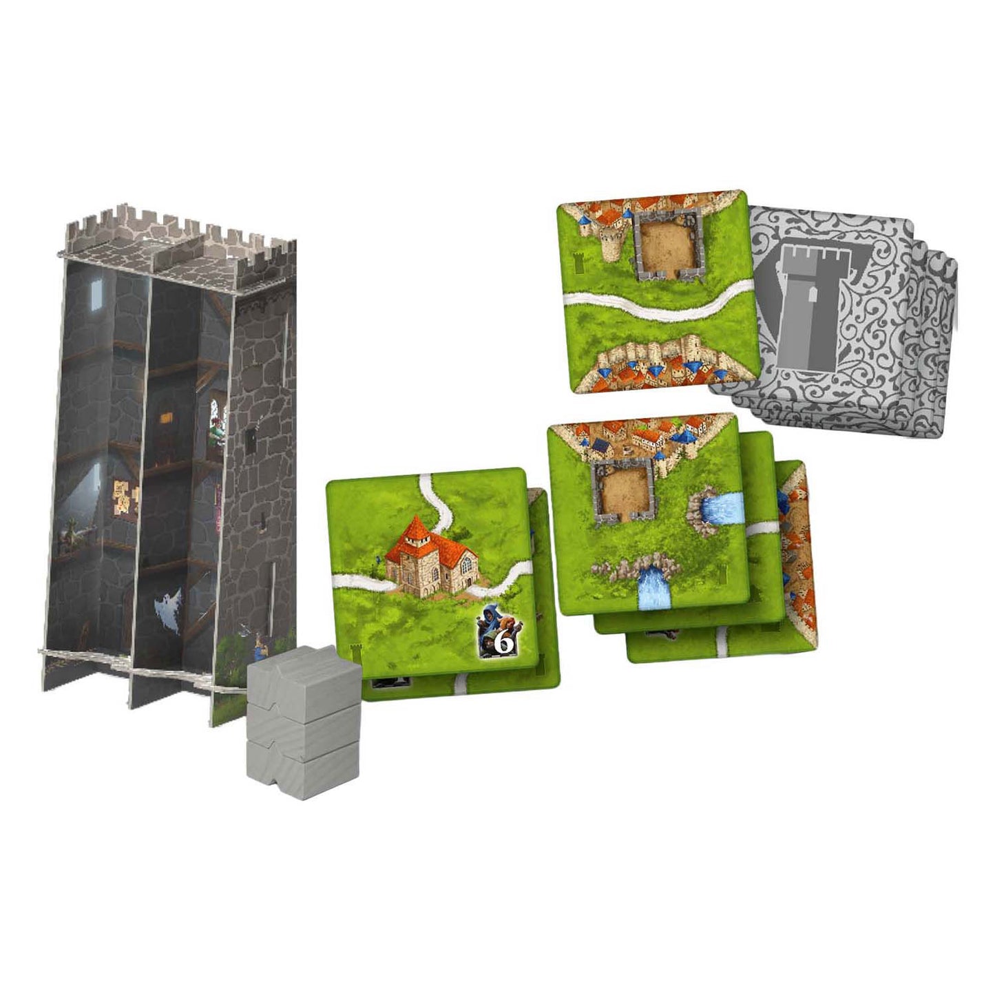 999games 999 giochi espansione dei ladri di Carcassonne Towers