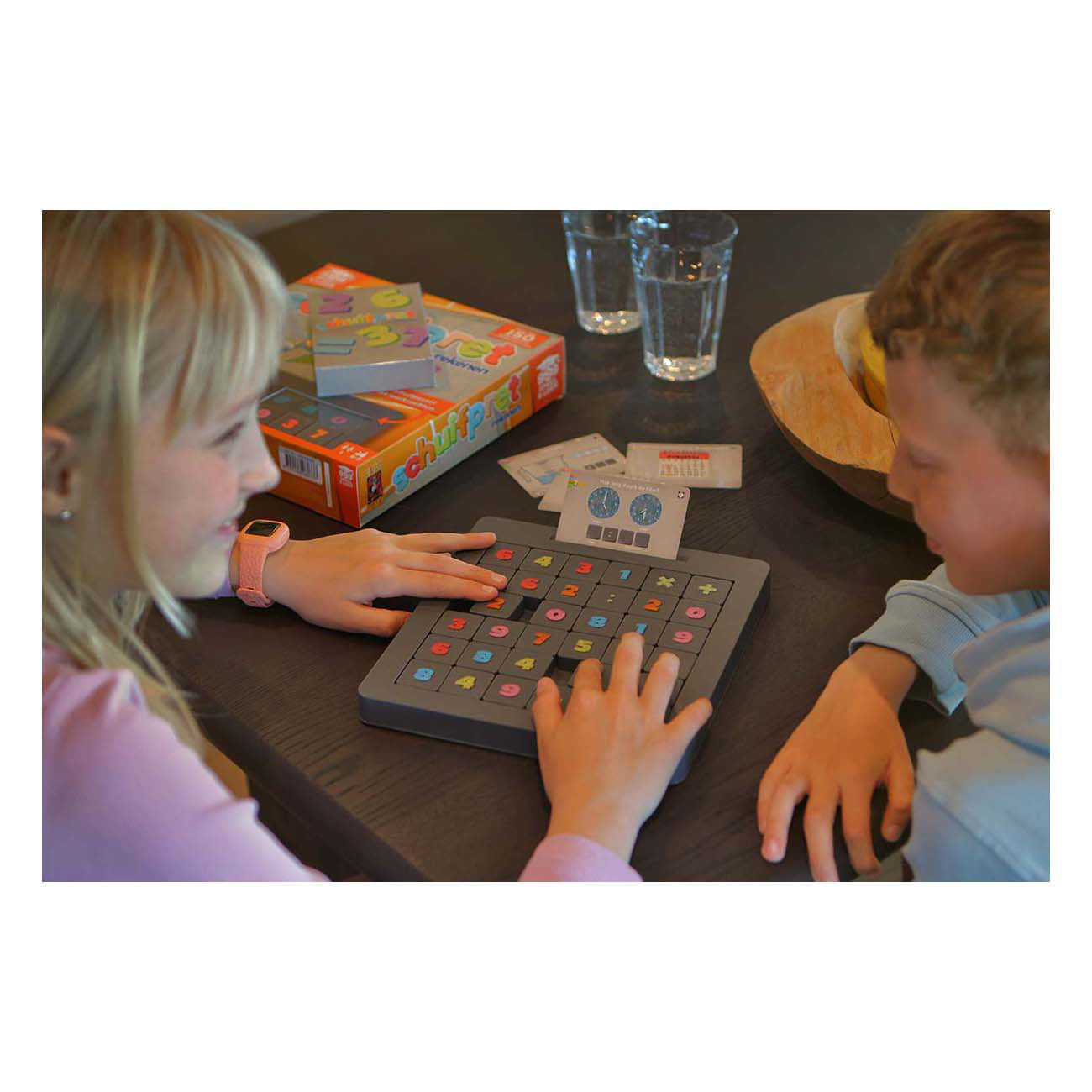 Juego de 999 juegos deslizando matemáticas divertidas | 2 piezas