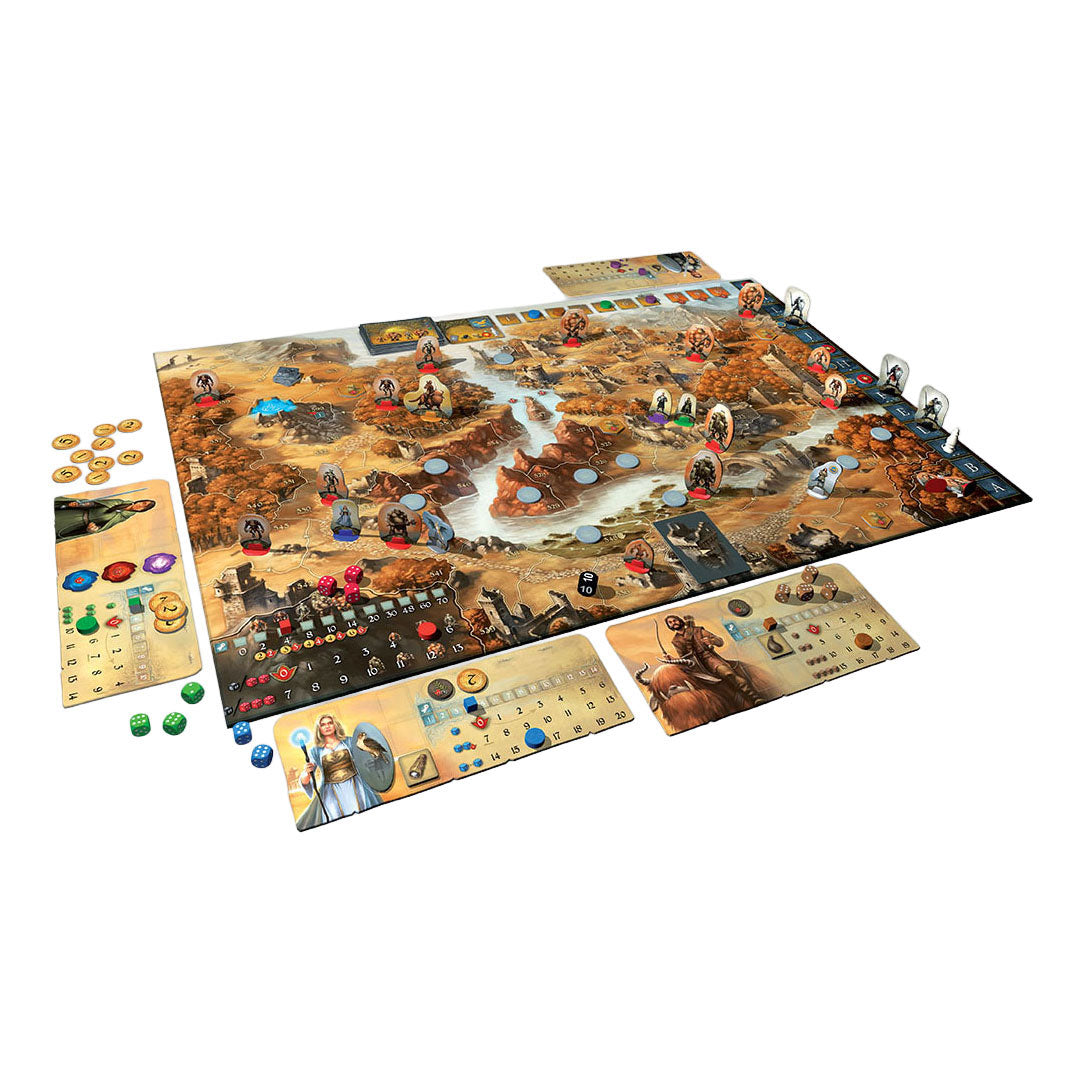 999games 999 giochi le leggende di andor: il gioco da tavolo della terra lontana (olandese, 2 - 4 giocatori, 60 - 90 minuti, da 10 anni)