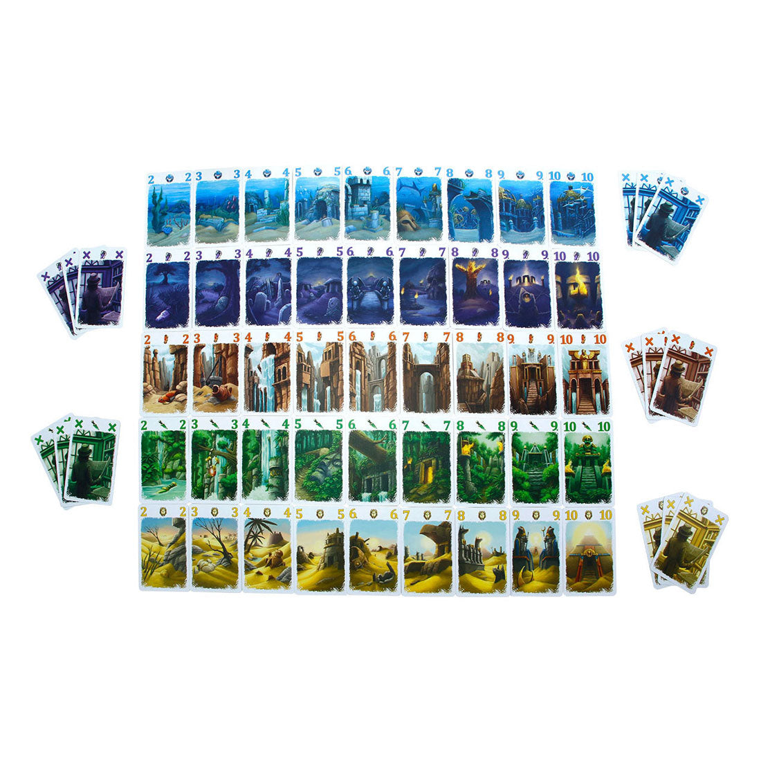 999games 999 giochi città perdute: il gioco di carte
