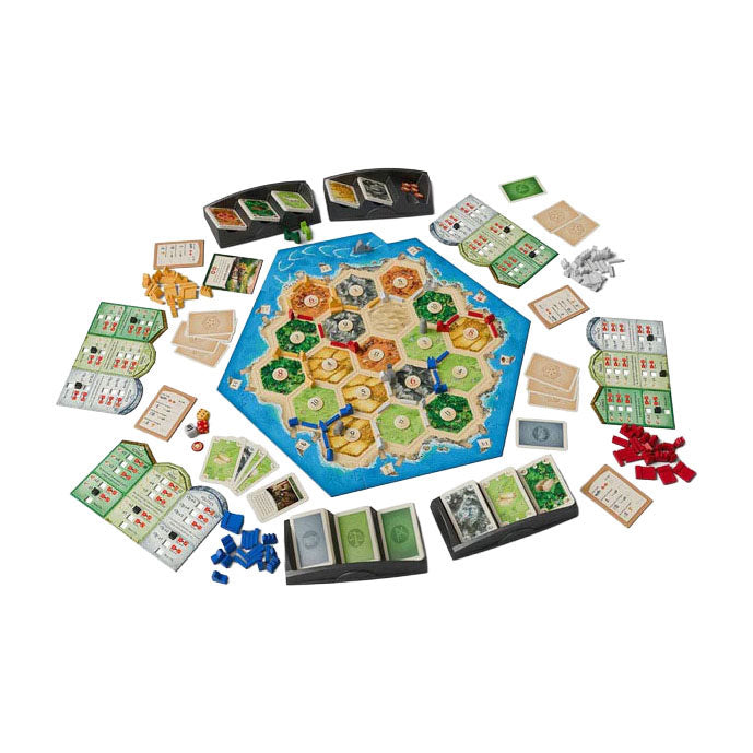 Asmodee catan ciudades caballeros 6a edición es - versión en inglés