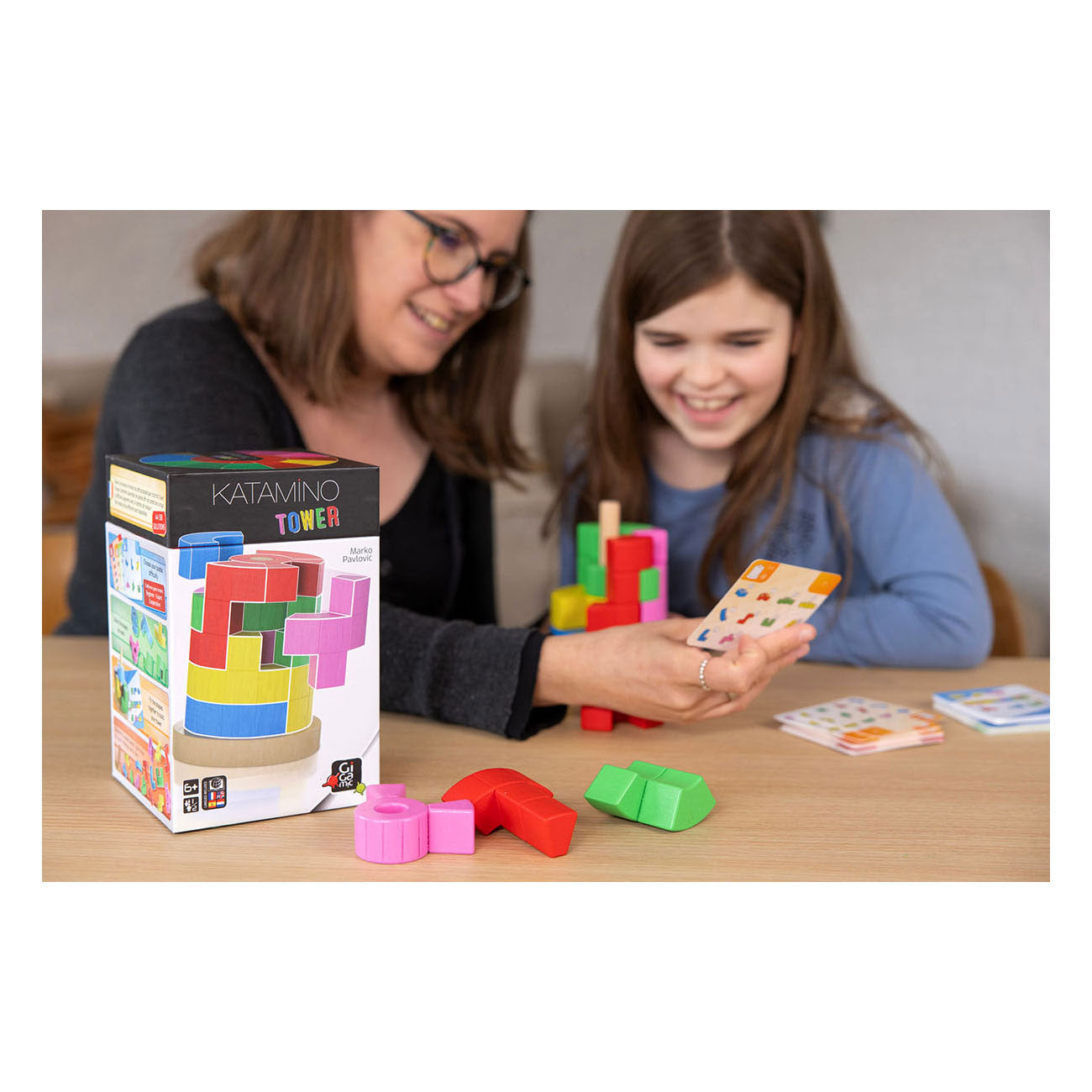 999games gigamic - katamino tower - 3d puzzelervaring
