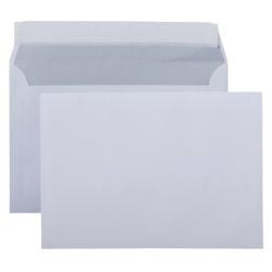 Buste Viking carta velina 80g m2 220x156mm bianca autoadesiva 500 pezzi