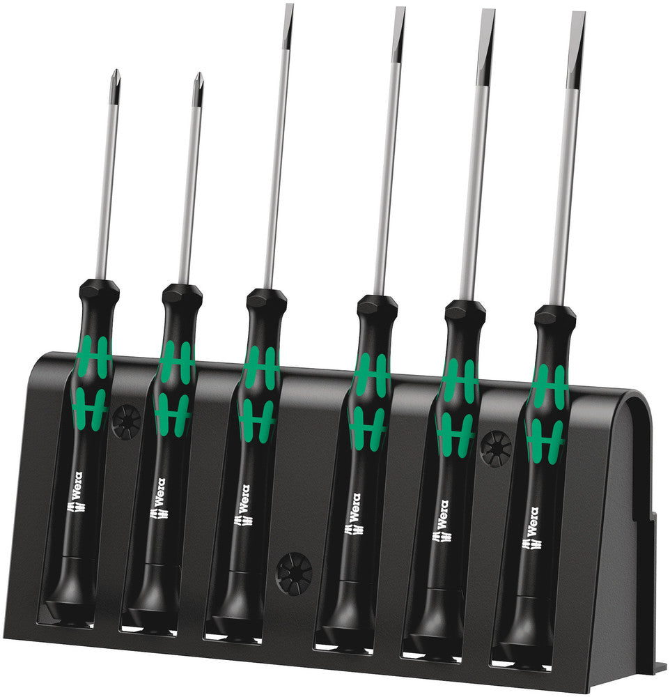 Wera 2035 6 a juego de microdestornilladores + soporte, 6 piezas - 1 pieza(s) - 05118150001