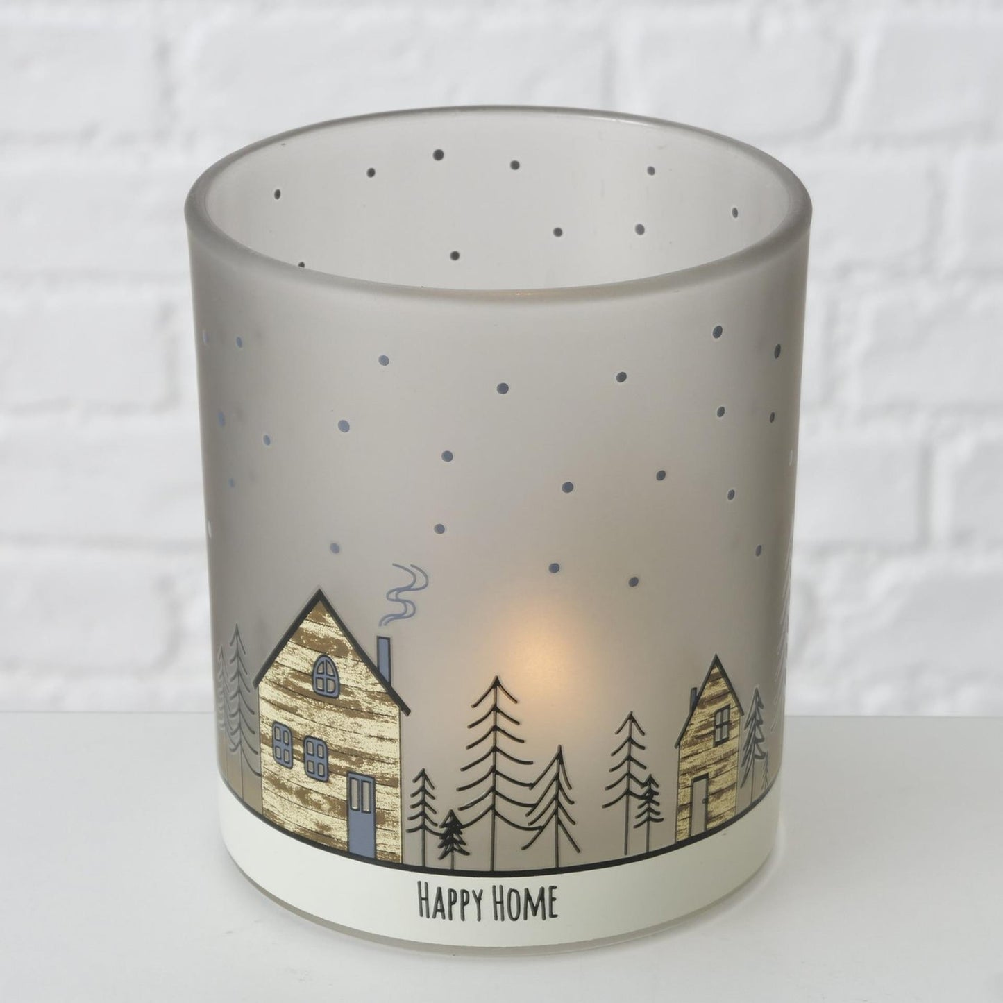 Boltze home portavelas homewood juego de 2 piezas.