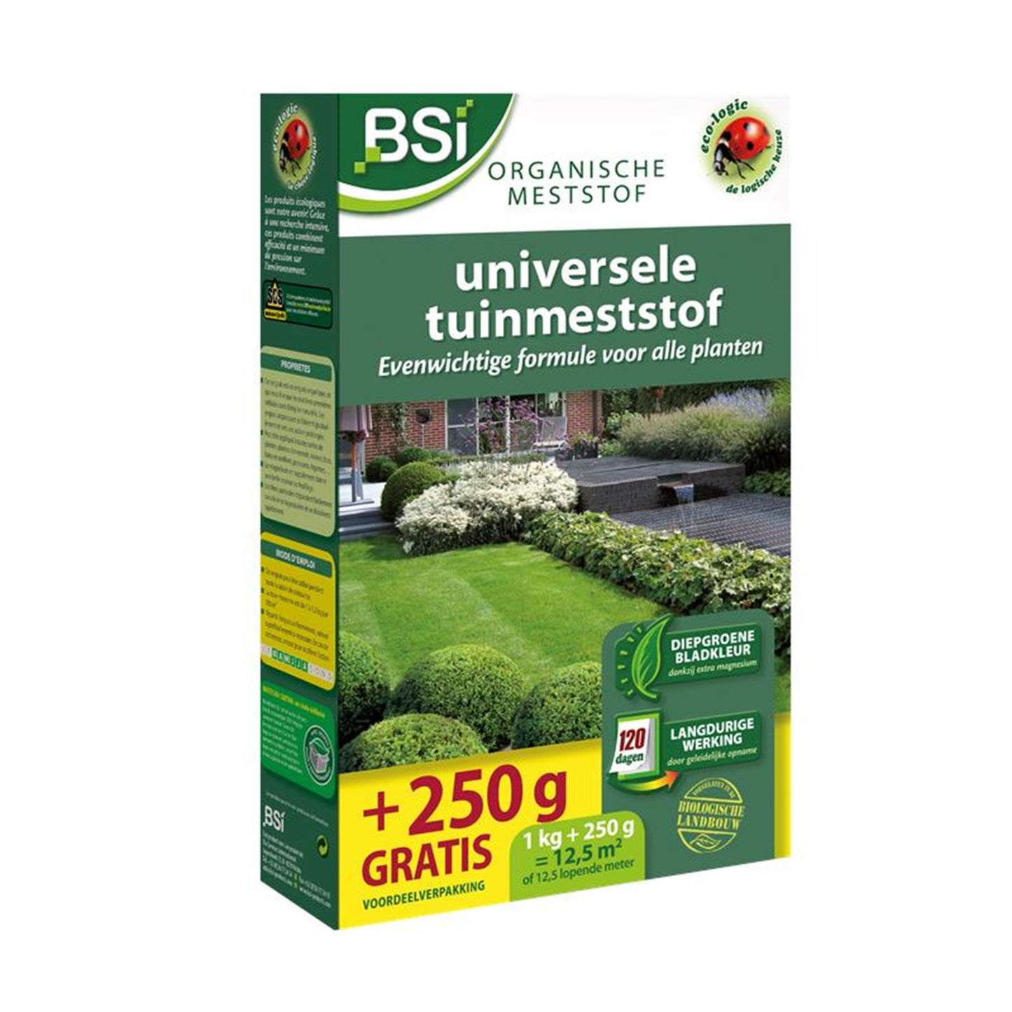 Concime universale da giardino Bsi bio 1,25kg