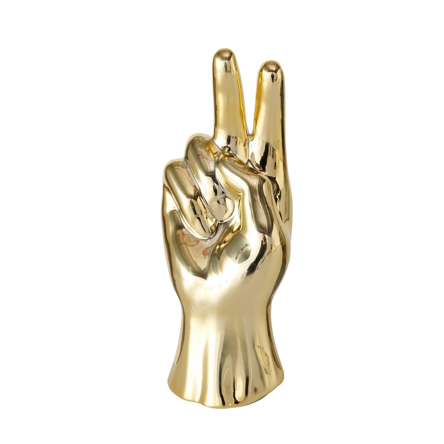 Boltze home statua mano h19cm oro o bianco