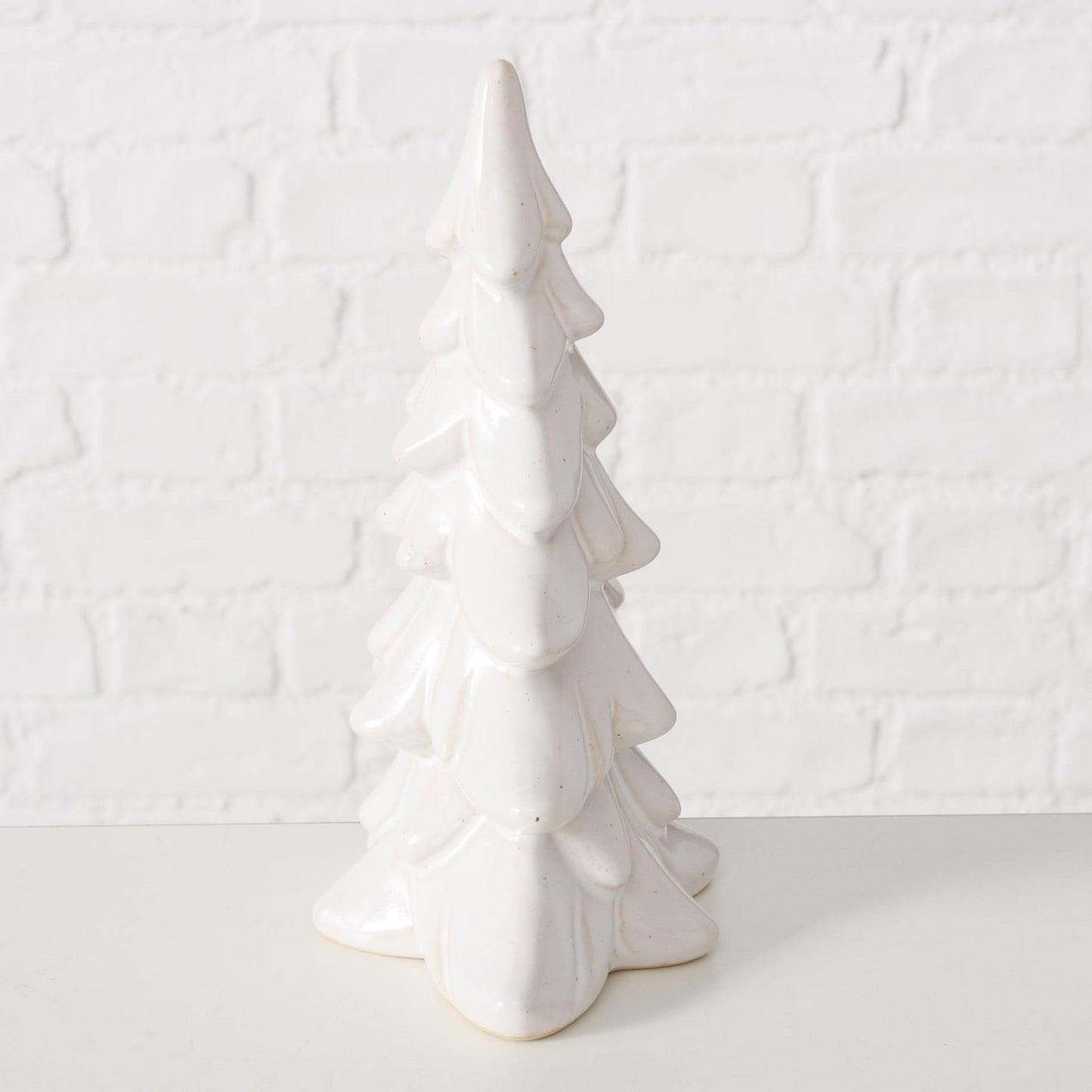 Boltze home deco Árbol de Navidad cristo piedra h20cm blanco