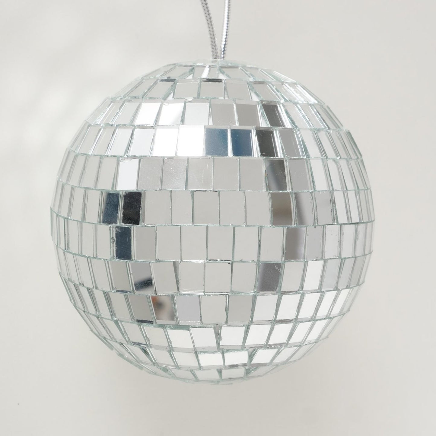 Boltze home Palla di Natale da discoteca in vetro 10x10cm