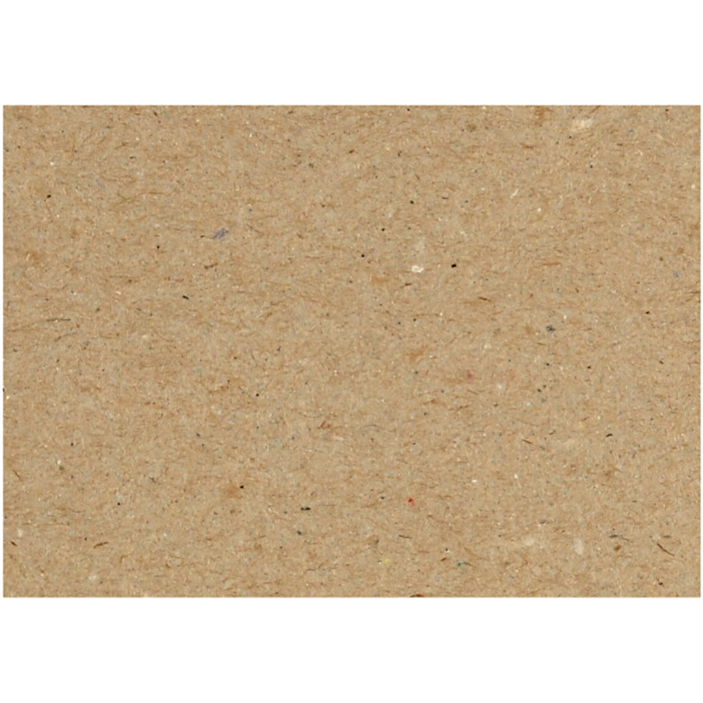 Creativ empresa cartón reciclado, hoja 46x32 cm, 225 gr, marrón grisáceo, 125 hojas 1 caja