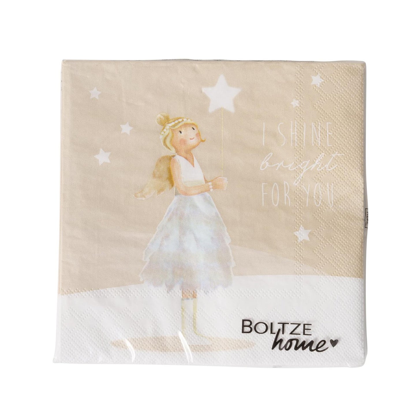 Boltze home servilletas ángel navideño 20uds.
