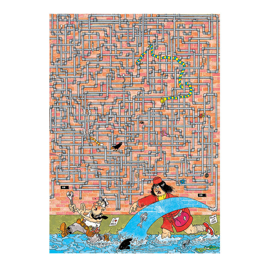 Jan Van Hastesten Jigsaw Puzzle Expert 05 Dov'è la perdita? 500st.