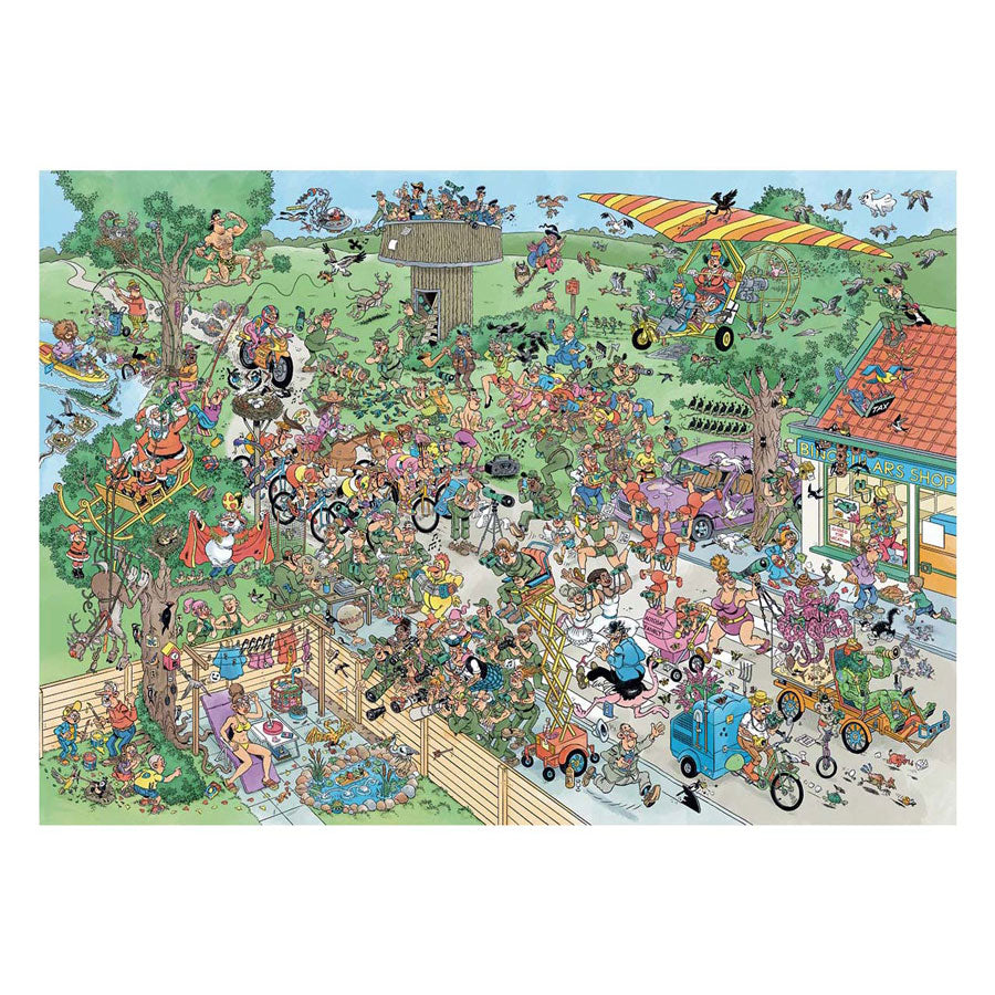 Jan Van Haasteren Jigsaw Puzzle Bird Watching Day, 1000.