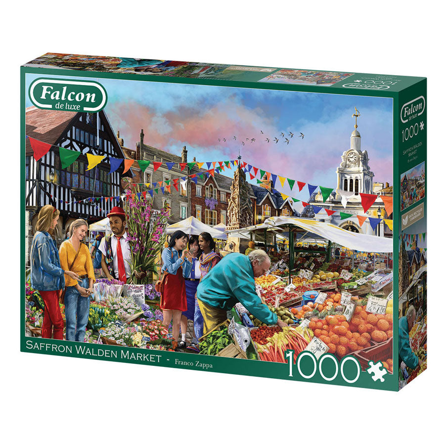Jumbo legpuzzzel azafrán mercado de walden, 1000 piezas.