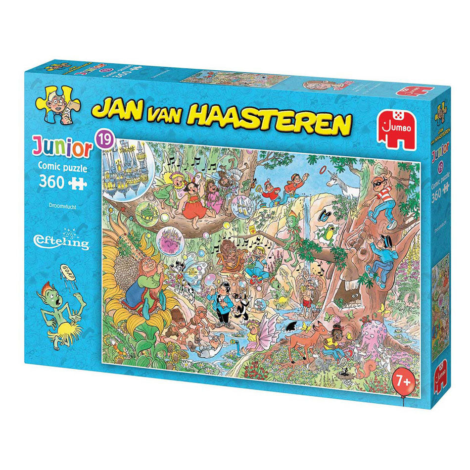 Jumbo Jan van Haasteren puzzle junior Efteling volo da sogno, 360 pz.