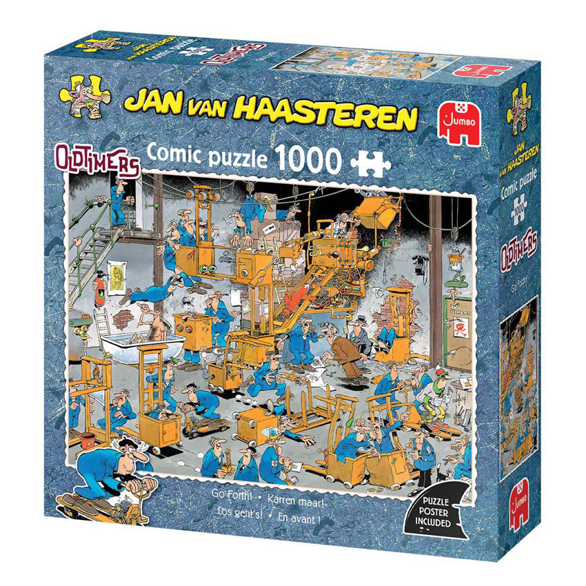 JVH Puzzle Oldtimer Carts solo 1000 piezas