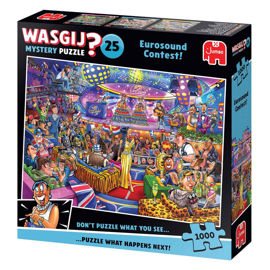 Jumbo wasgij mystery 25 - eurosound contest!, 1000 pz.