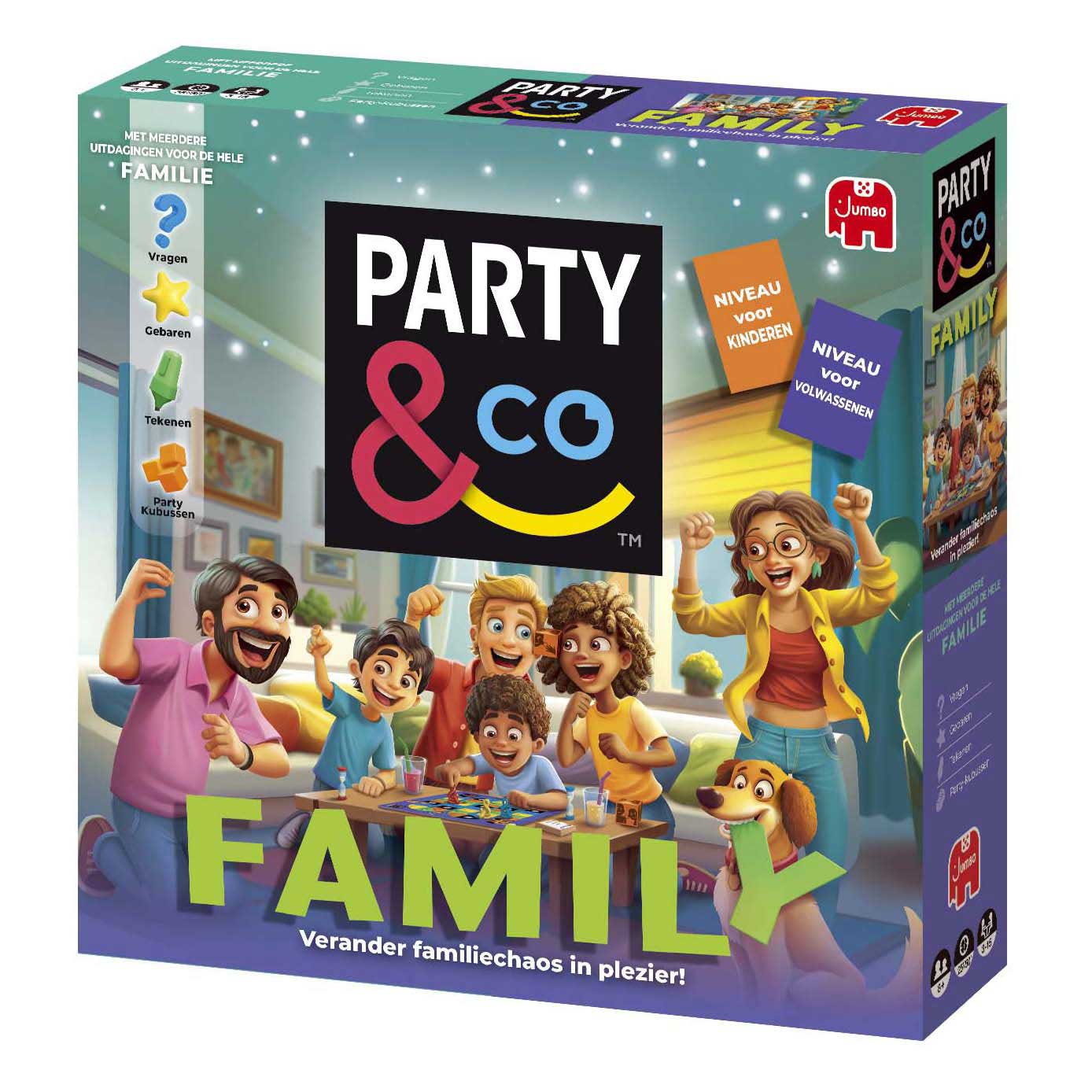 Jumbo juego fiesta co familia