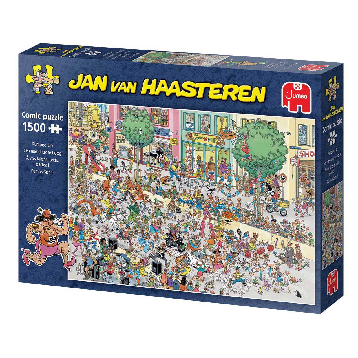 Jumbo puzzel jan van haasteren een naaldhak te hoog 1500 stukjes
