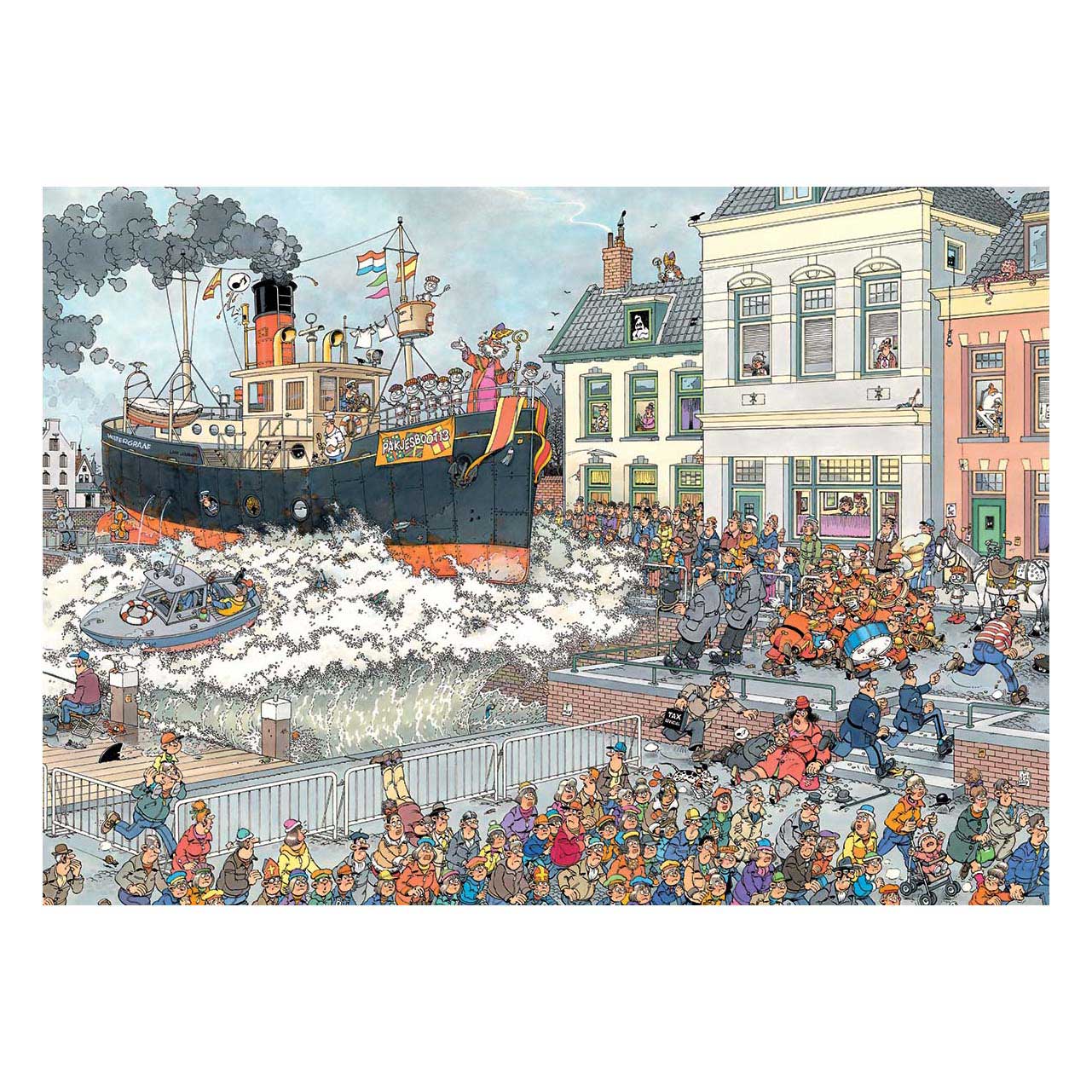 Jumbo Jan van Haasteren Arrivo a Sinterklaas